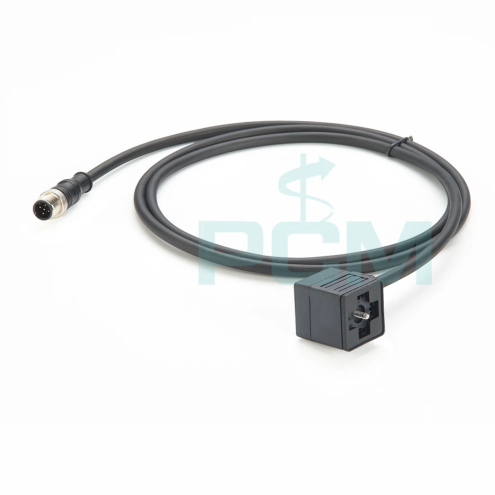 Sensor Cable M12 Male 5 Pin To Valve Plug 2 M