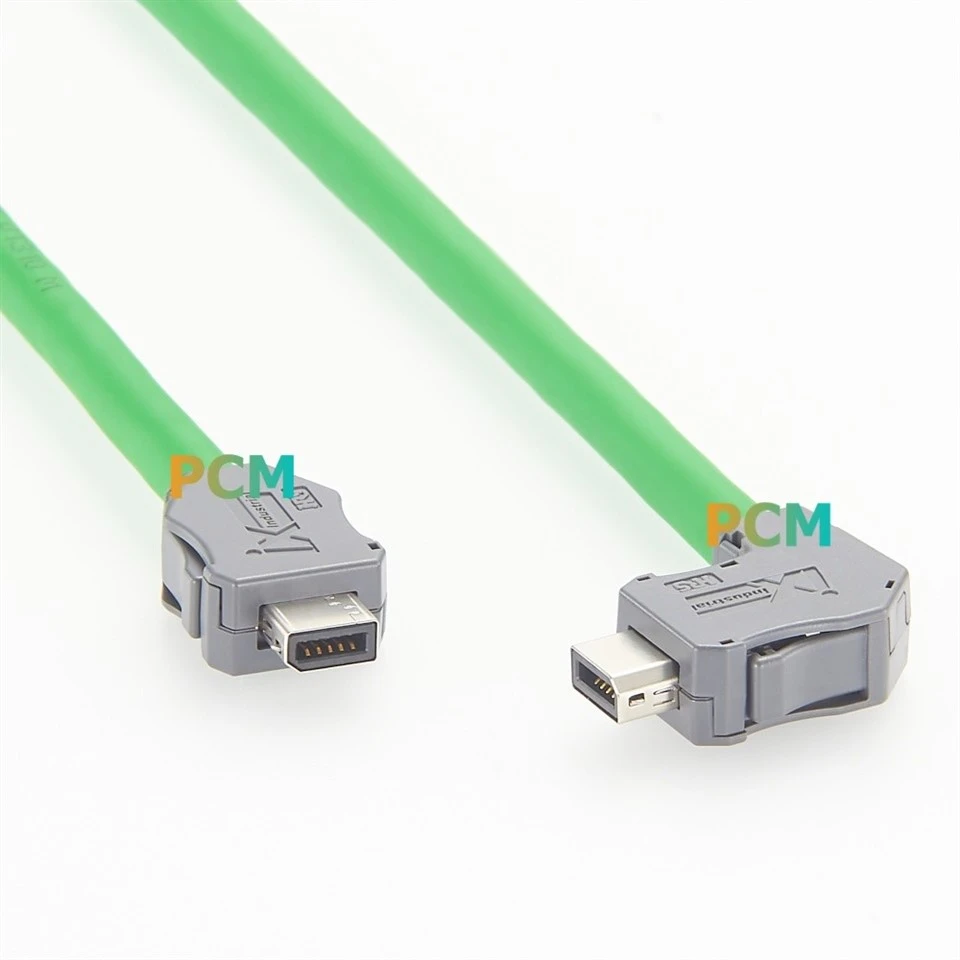 90° Right Angle IX Industrial Ethernet Cable suppliers