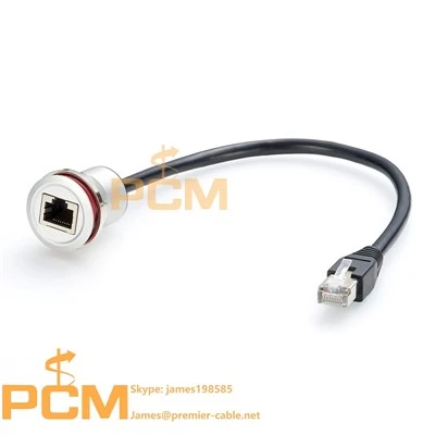RJ45 aljzat kerek panel rögzítő adapter