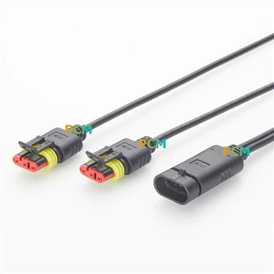 Tyco AMP Superseal 4-tűs Y-elosztó kábel