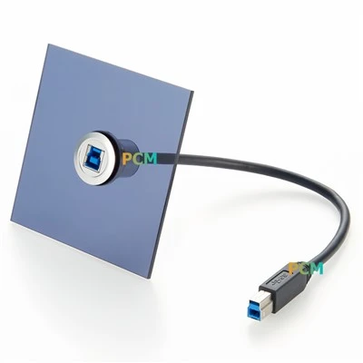 USB3.0 B panelre szerelhető kábel
