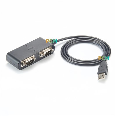 USB-kétsoros RS232 kábeladapter